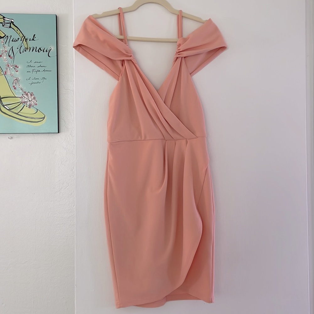 Revolve light Peach Dress